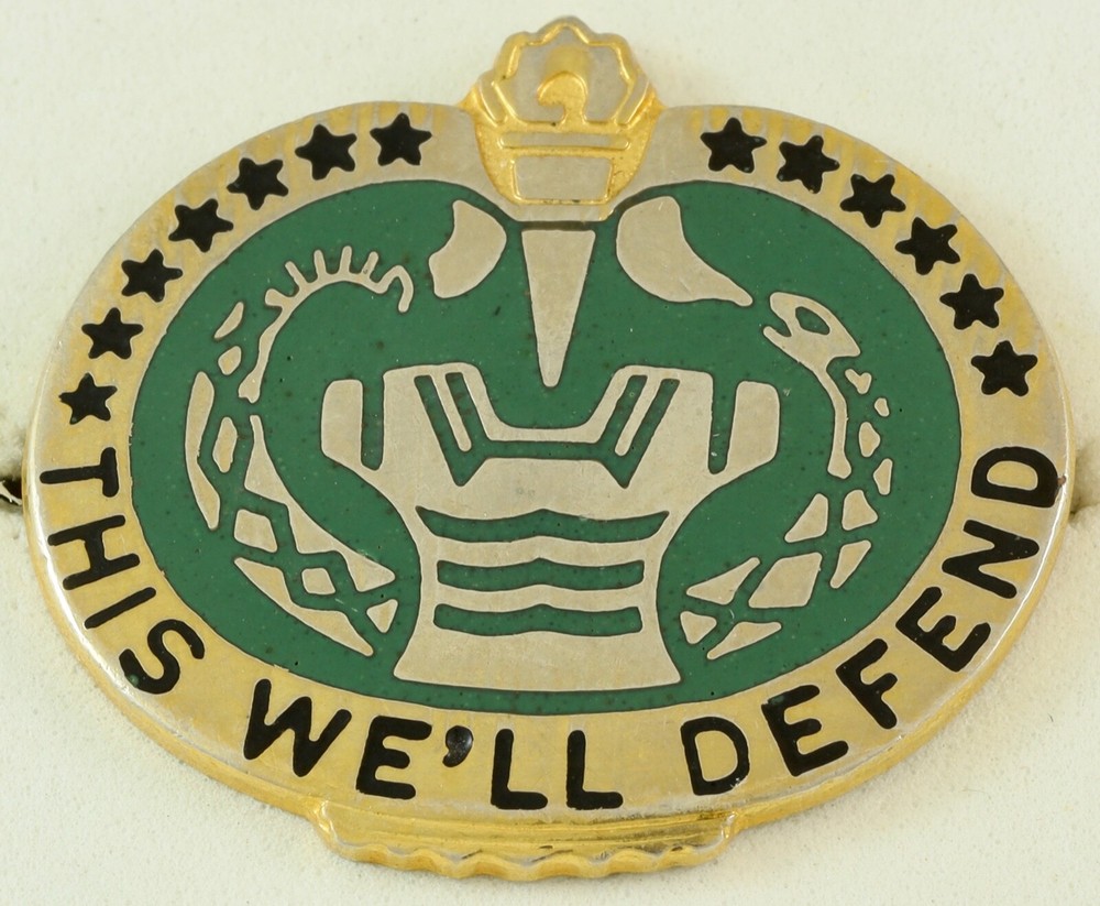US Army Training Activities Crest DI/DUI CB