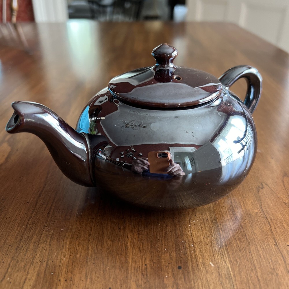 Very Rare Tiny Teapot; Vintage Lusterware; Charming!!