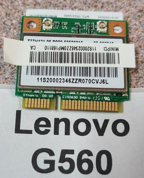 Lenovo G560 Wifi