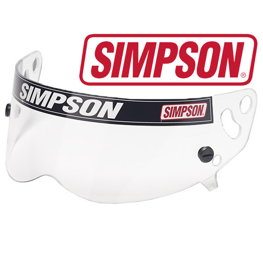 Simpson Speedway RX/Diamondback Visor / Shield - Clear