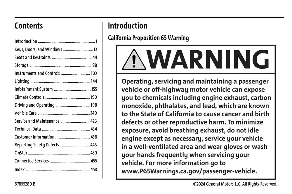 2025 GMC Sierra/Denali 1500 Owners Manual User Guide Reference Operator Book