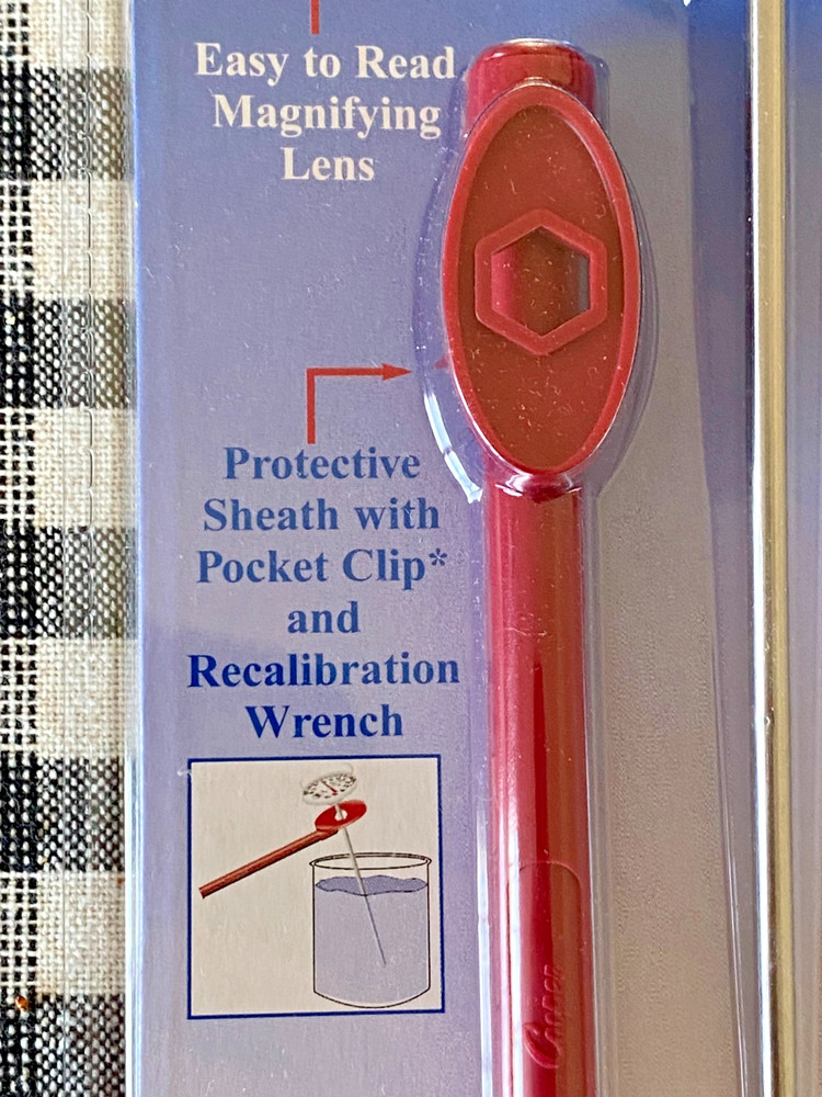 Cooper Instant Read Thermometer & Adjustable Wrench (unopened package)