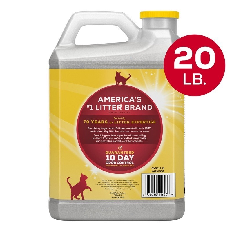 Low Dust Clumping Cat Litter Deodorizing Odor Control Multi Cat 10 Day Freshness
