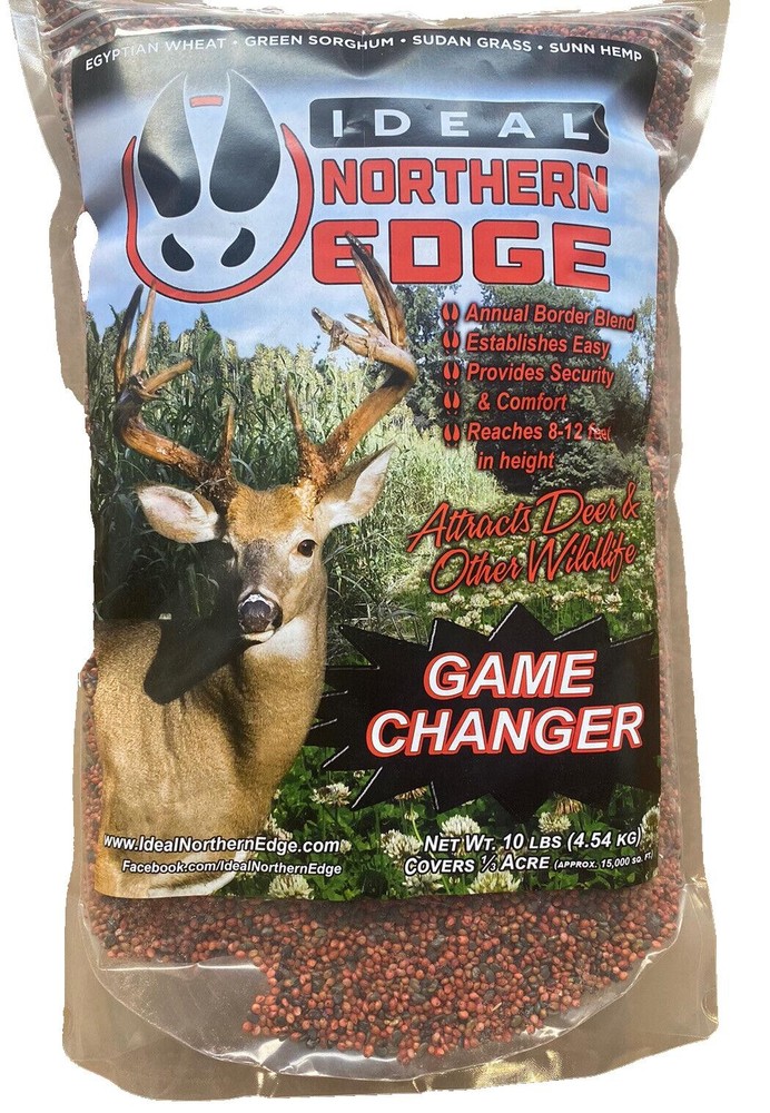 Ideal Northern Edge Game Changer Food Plot Seed 10Lbs 48034