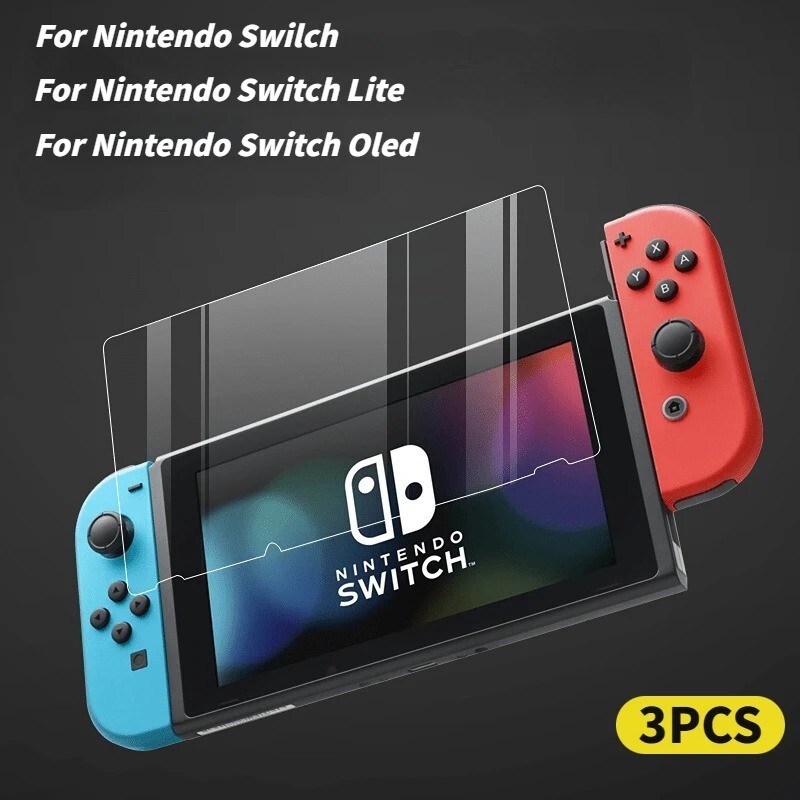 For Switch Screen Protector Anti-Scratch Nintendo Protective Cover NS
