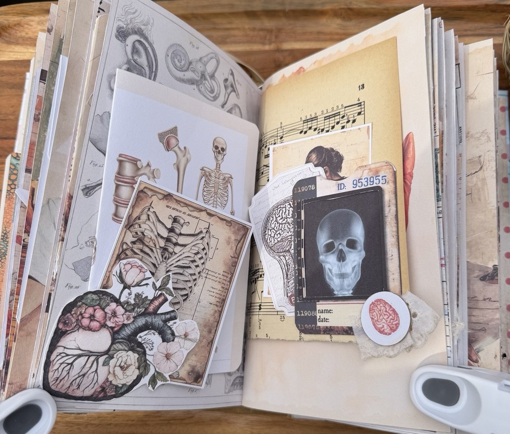Handmade Nurse Junk Journal