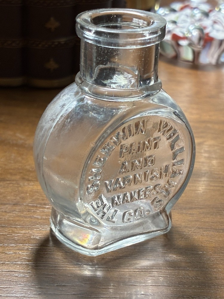Tiny Sherwin Williams Paint & Varnish Makers Co. Bottle