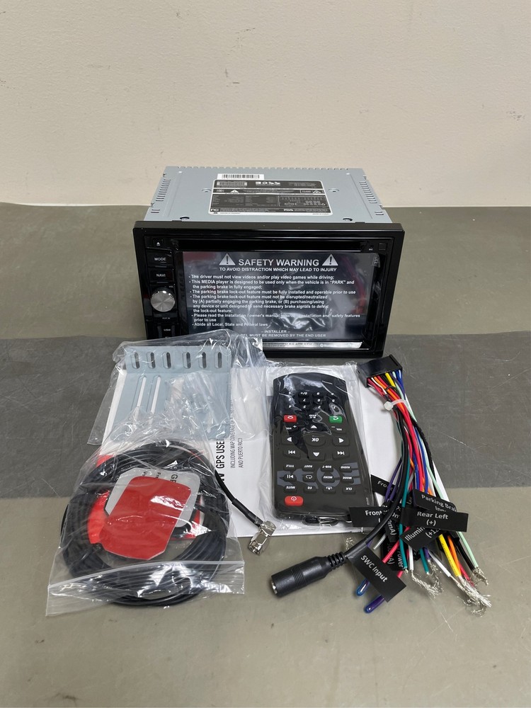 Boss Audio Systems BLUETOOTH® | Built-In NAVIGATION, In-Dash Double-Din DVD