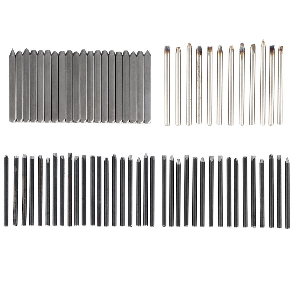 Anvil Chisel Equipment for Jewelry Processing Making Carving Tools (16pcs)