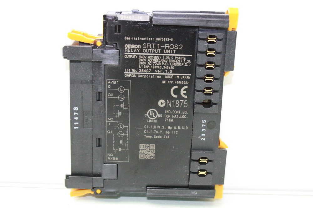 Omron GRT1-ROS2 Relay Output Module Unit