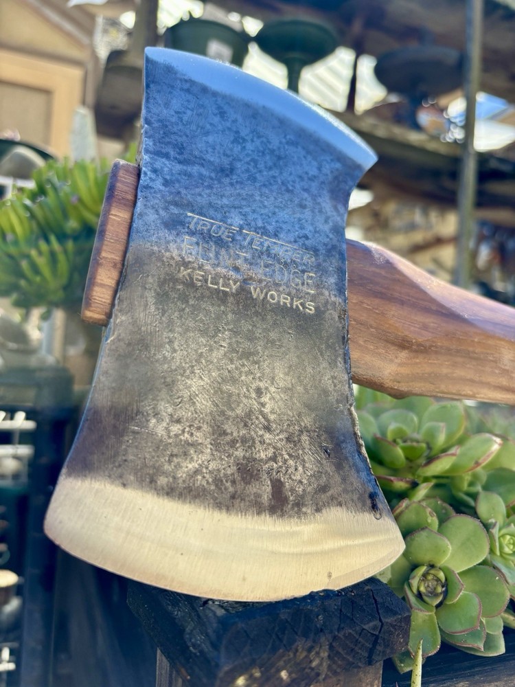 True Temper Flint Edge 2.2 Cruiser Axe on Smoked Hickory