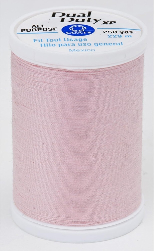 Light Pink Polyester Thread 250 Yards Ideal for General Purpose Sewing Projects