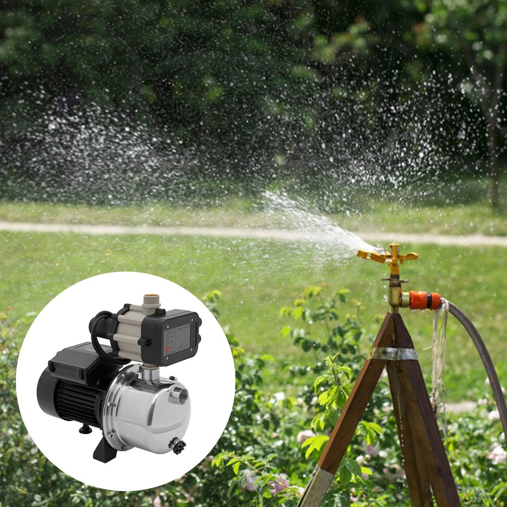 1.5 HP 115V Shallow Well Pump Garden Booster Jet Pump W/ Controller 1200 GPH US