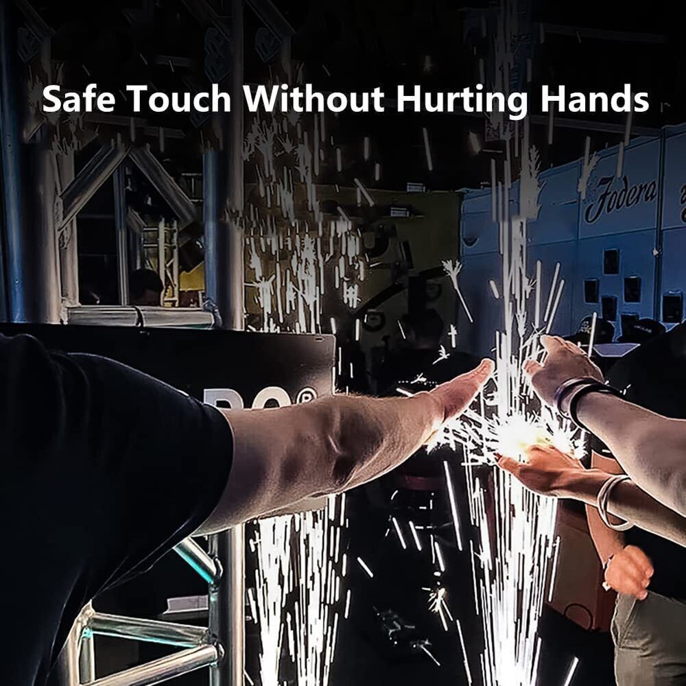 4PCS 700W Cold Spark Machine Wedding DJ Party Stage Effect Firework Machine Case