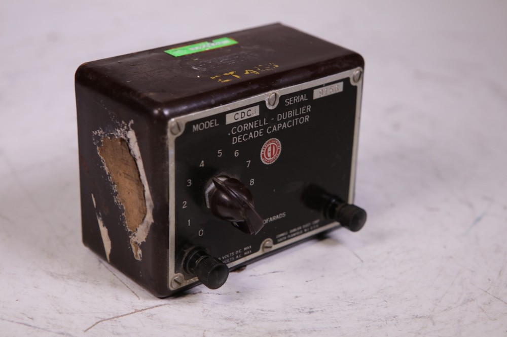 Cornell-dublier CDC3 Decade Capacitor Box