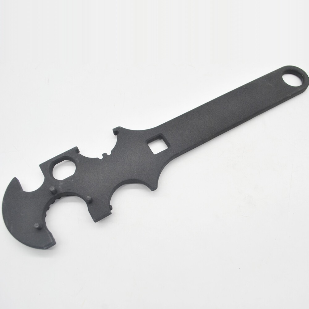 3 Kinds Multi-function Tactical Steel Wrench Tool Armerers Auto Repair Black ?