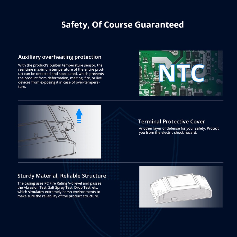 SONOFF BASICR4 DIY Switch WiFi Smart Light Switch ESP32 Chip eWeLink APP Control