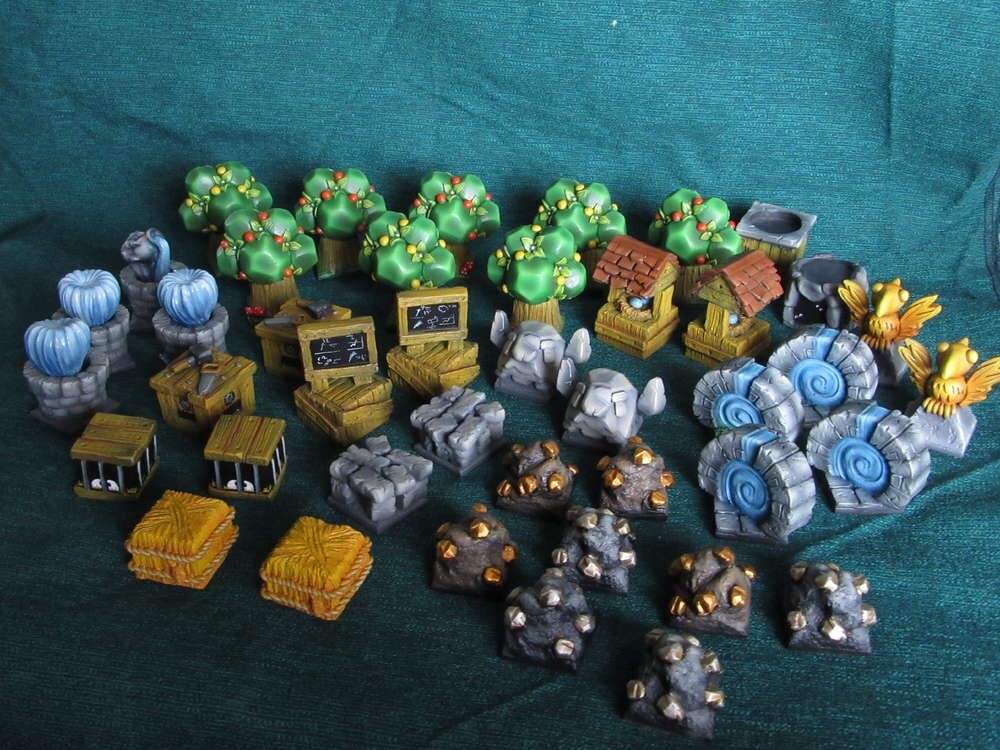 Krosmaster Quest style custom Scenery set!