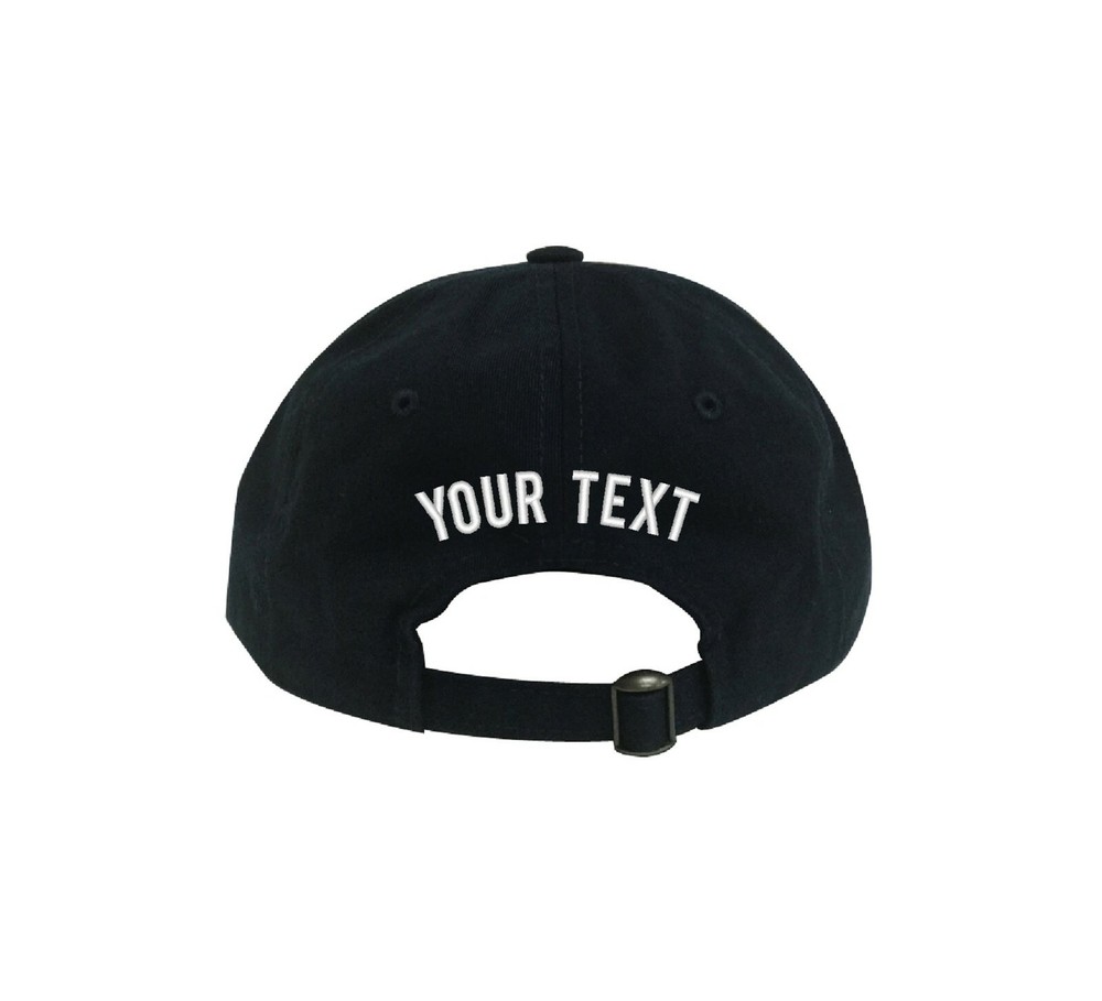 Custom Embroidered Hat - Personalized Your Text on Dad Hat Baseball Cap