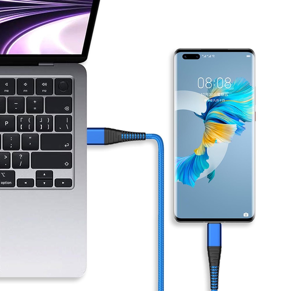 For Apple iPhone 16 Pro Max 15 Plus Charger USB Type C Cable Data Transfer Lead