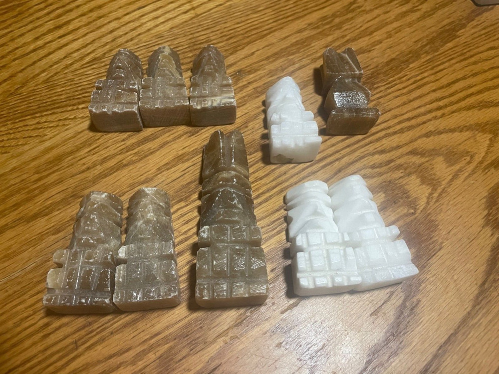 Onyx Aztec Chess Piece Replacements