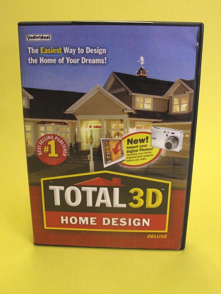Total 3D Home Design Deluxe for PC Pre-Owned