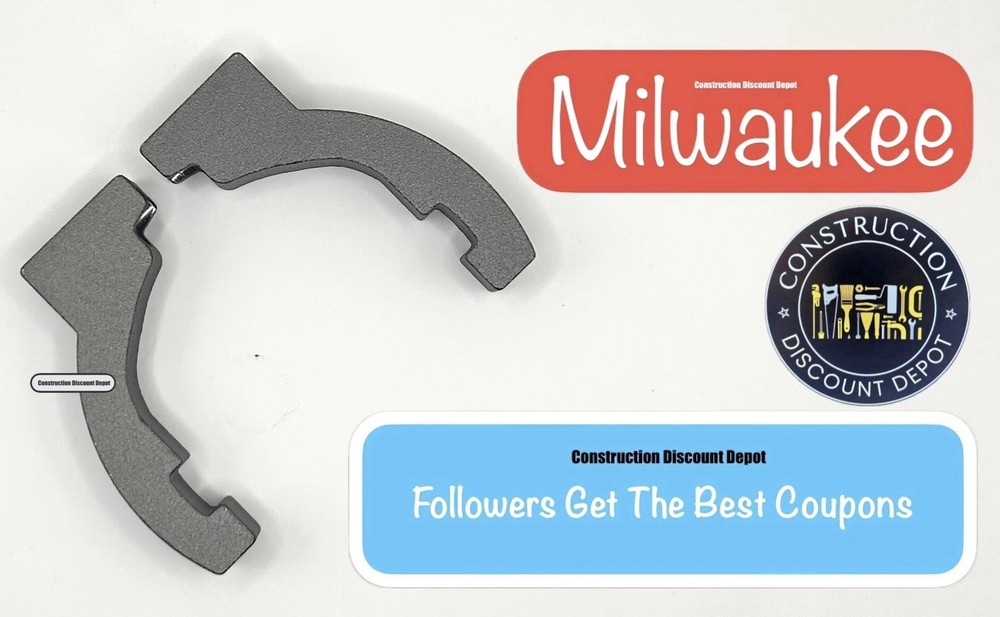 Milwaukee Replacement Primary and Secondary CLAMPS for Drill Handle