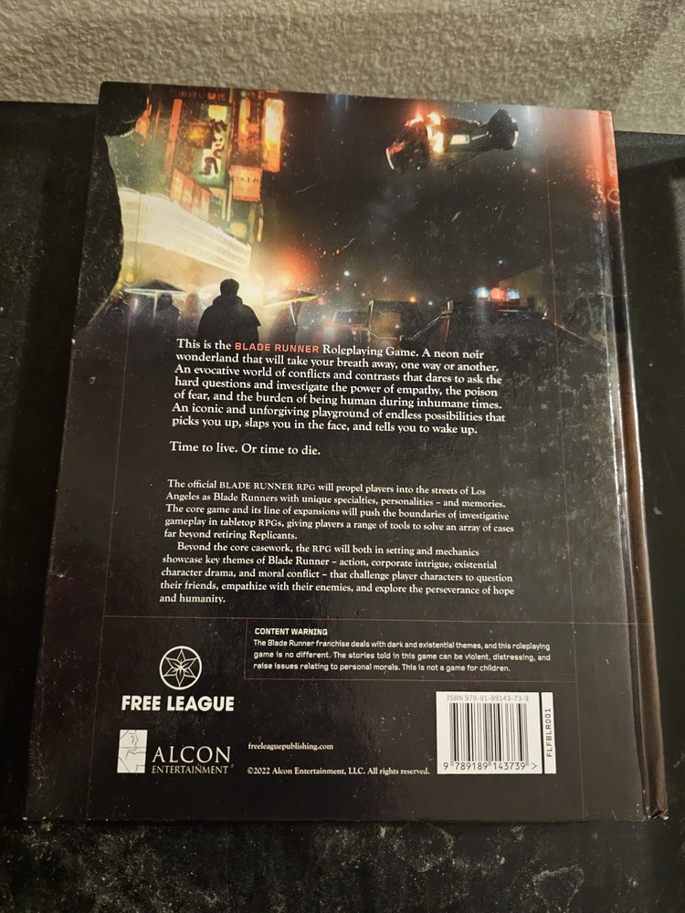 Blade Runner RPG: Core Rulebook