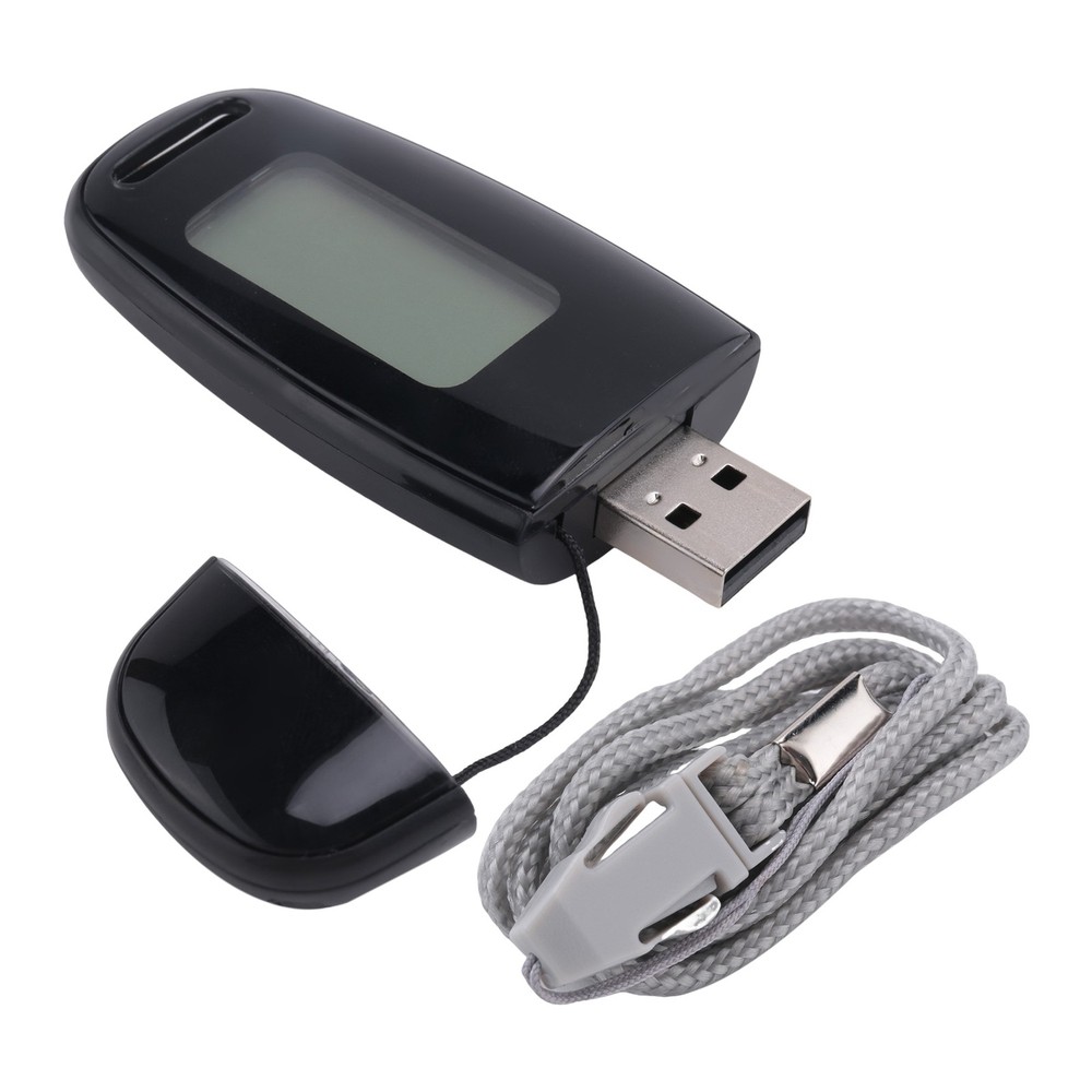 Simple Step Counter,Walking 3D Pedometer with Rechargeable Battery,Accurate4873