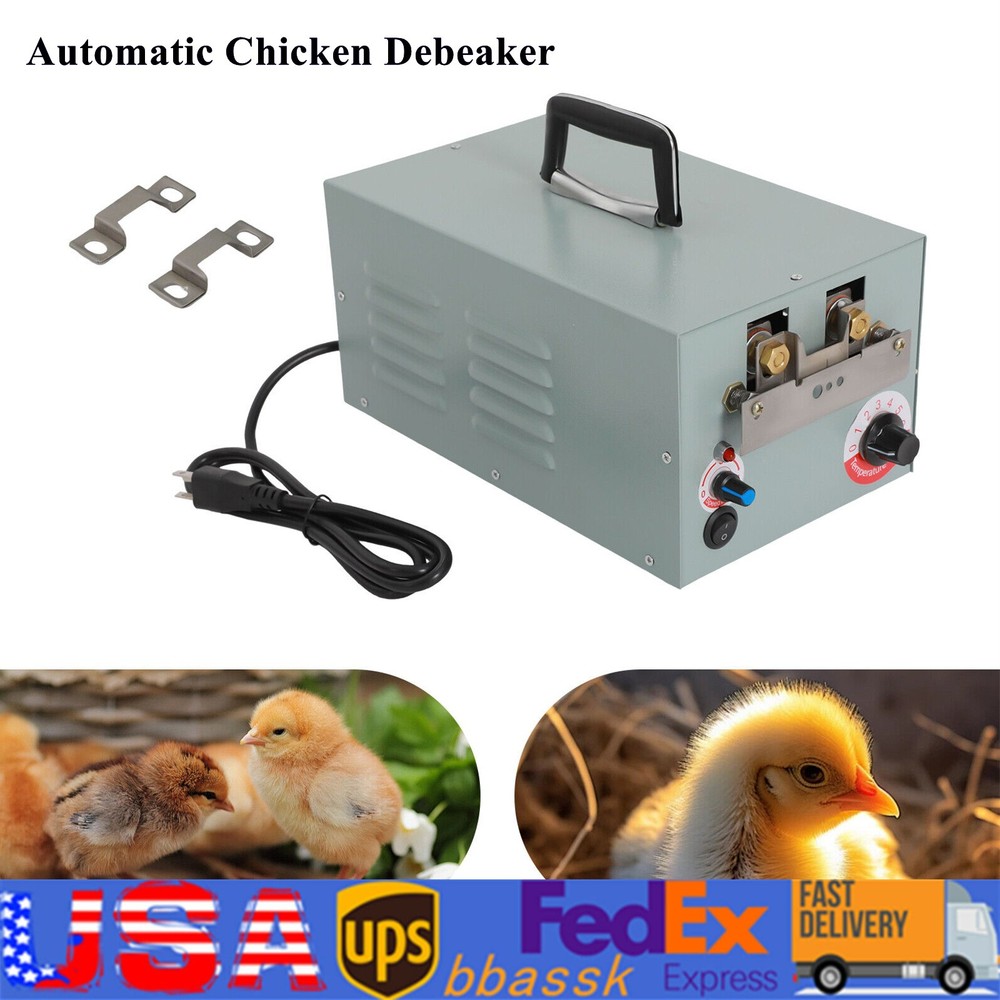 Automatic Debeaking Machine Electric Chicken Debeaker Beak Cutting Tool 220-250W