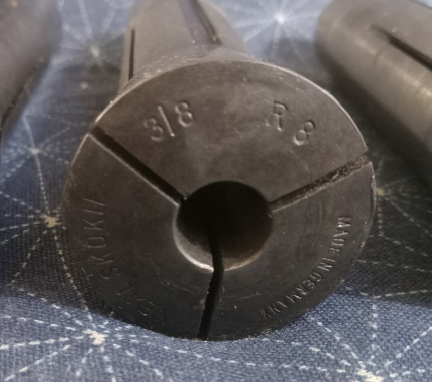 7 R8 Collets Internal Thread