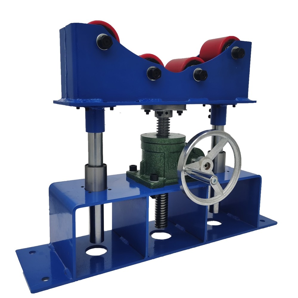 Manual Welding Roller Bracket Accurate Rolling Support Frame for Welding