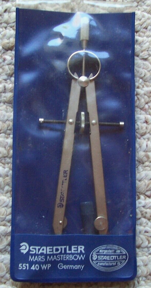 Staedtler Mars Masterbow Compass 551 40 WP Made in Germany