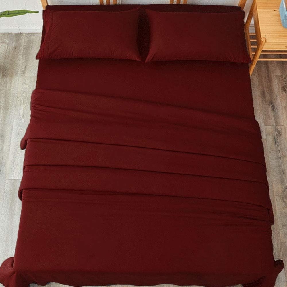 Bed Sheet Set Super Soft Microfiber 1800 Thread Count Luxury Egyptian Sheets
