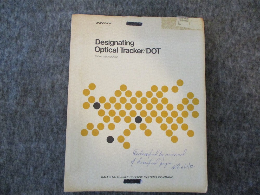 BOEING ABMDA DOT ROCKET LAUNCH VEHICLE REPORTS GROUND SAFETY/TECH DIR 1979-1982