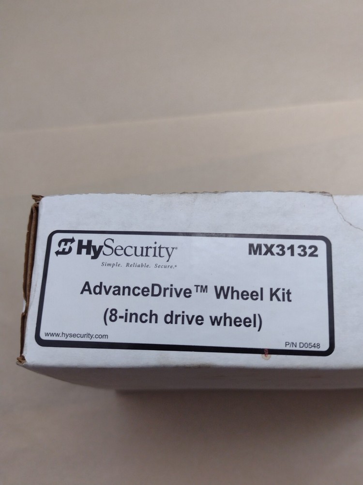 HySecurity MX3132 8" Advance Drive Wheel Kit Gate Operator 8 Inch Replacement .