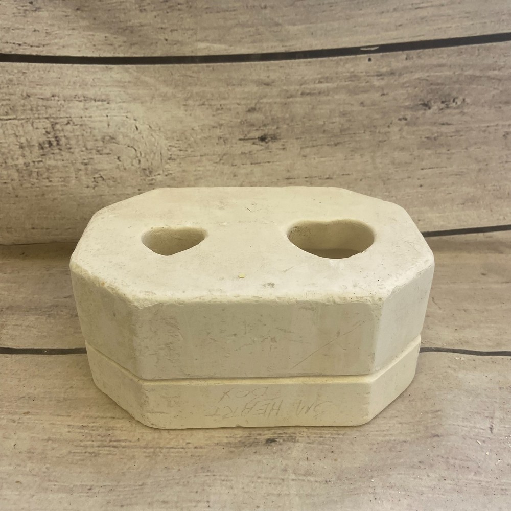 Byron Ceramic Slip Casting Mold Miniature Heart Box #BH-893