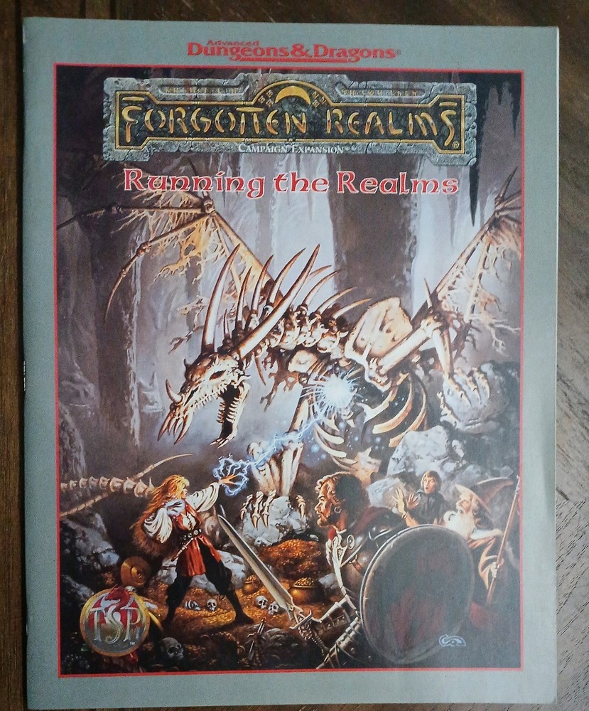 Forgotten Realms Bos Set Dungeons & Dragons TSR 1085 please read script details