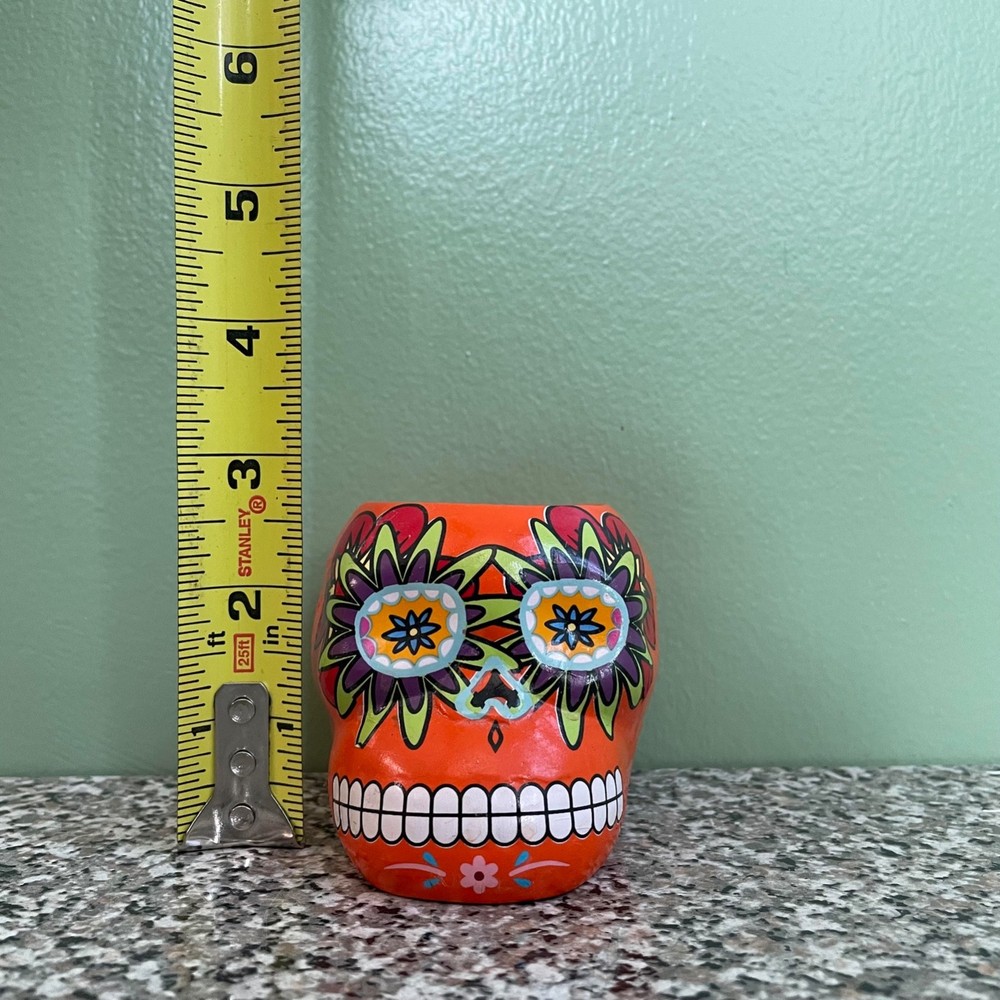 Mini Sugar Skull Succulent Planter