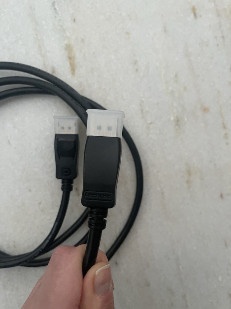 Cable Video Audio DP Displayport 6FT Amphenol UL E326508 Open-Box