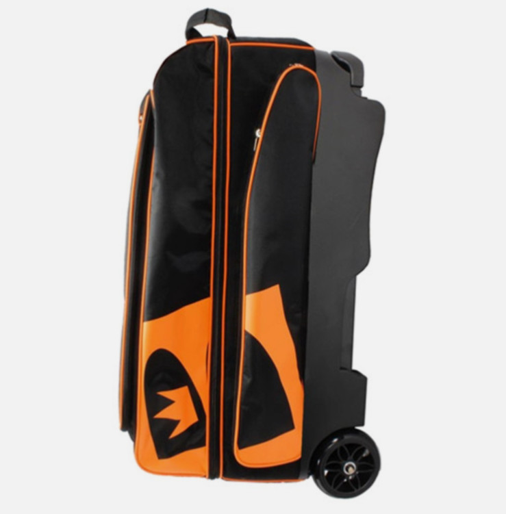 Brunswick Blitz Black/Orange 3 Ball Roller Bowling Bag