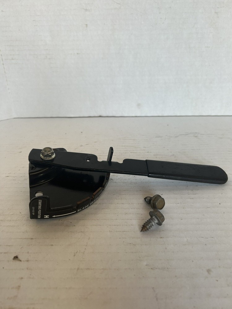 Craftsman 247762460 Edger Engine Blade Depth Control