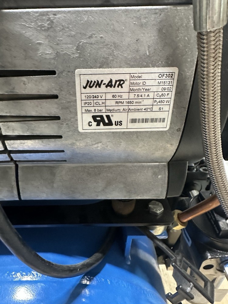 JUN-AIR Compressor MODEL NO: CA-823-D.
