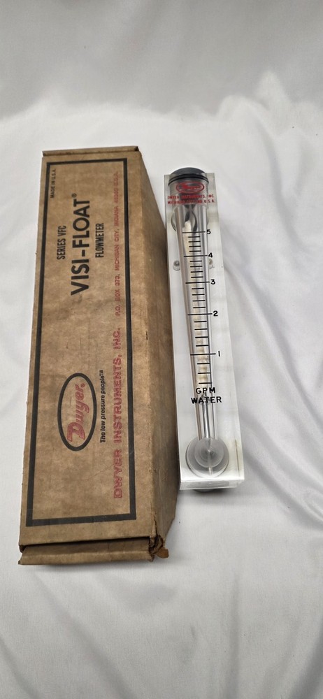 DWYER INSTRUMENTS, VFC-141, VISI-FLOAT FLOWMETER, New