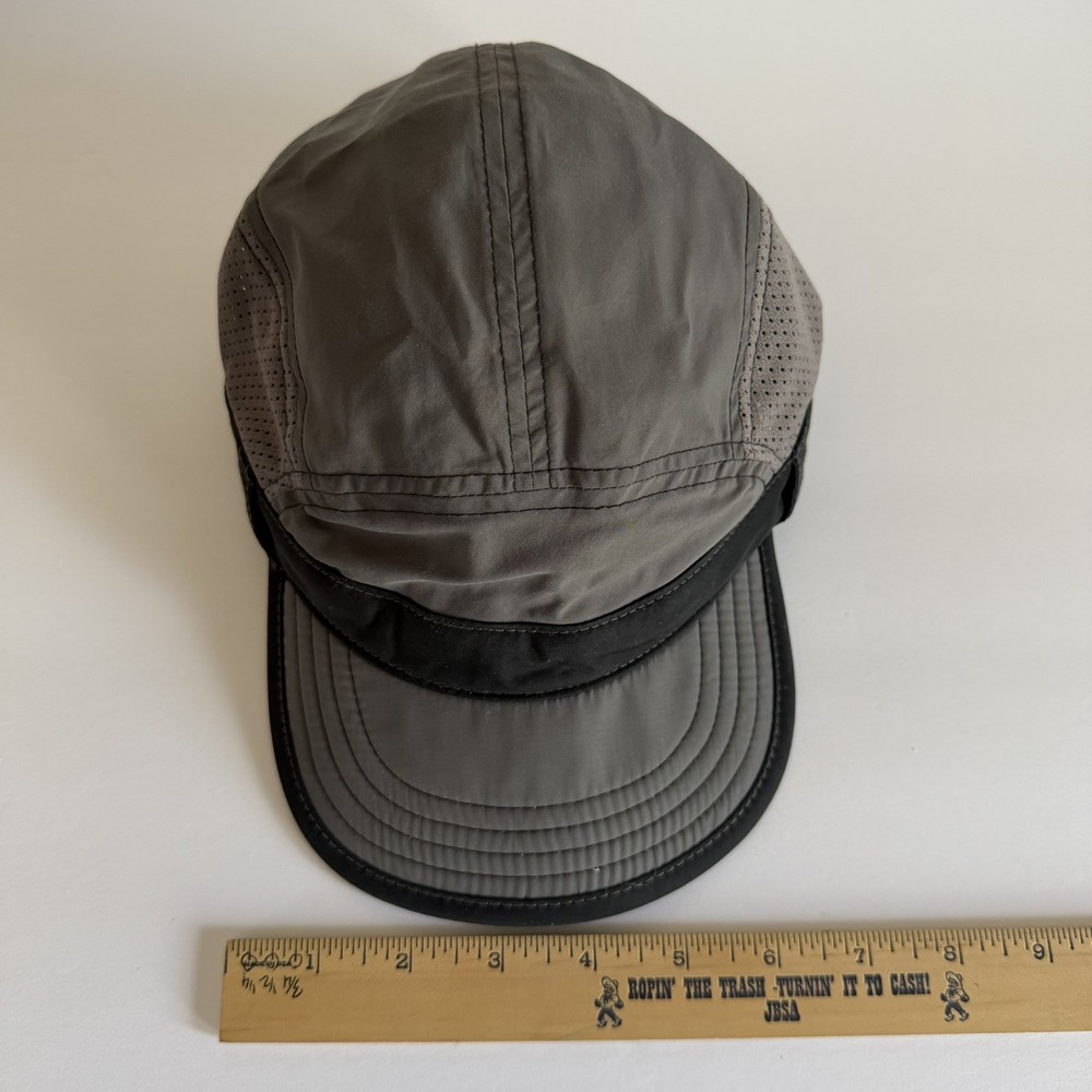 Sunday Afternoons Running Baseball Cap Gray Adjustable Solid Pattern w/ Vents