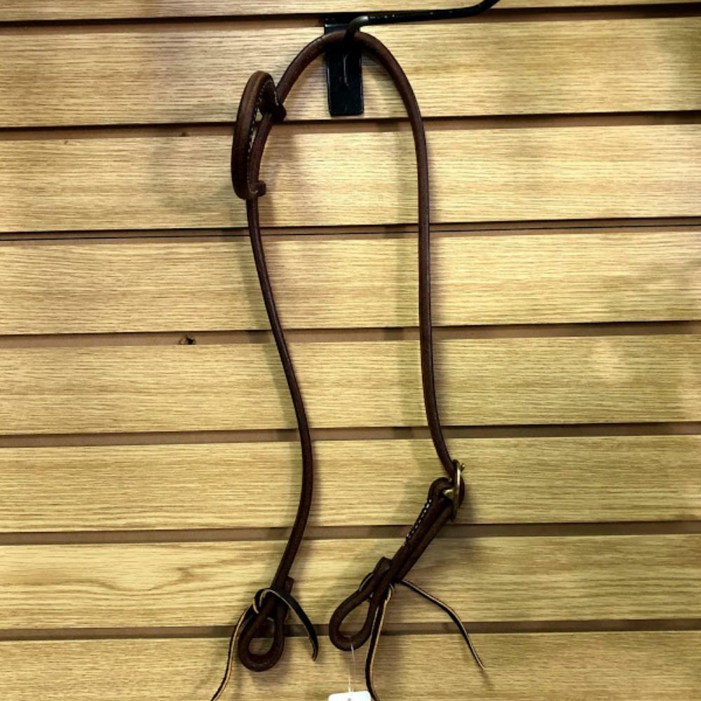 Huber's Custom Tack Leather One Ear Headstall NEW