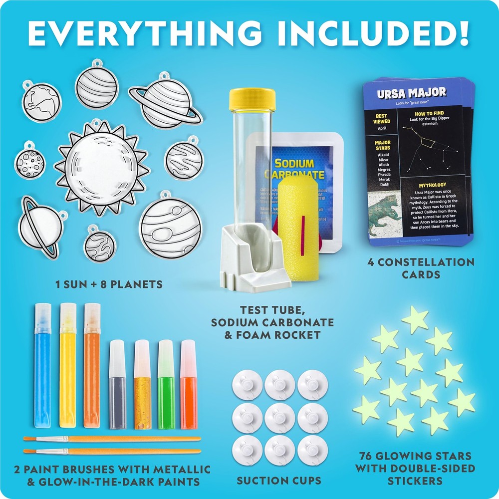 National Geographic Mega Space Activity Kit - Glow in One Size, Multicolor