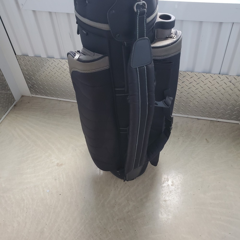 Datrek Golf Bag = Black/Gray 8-Way