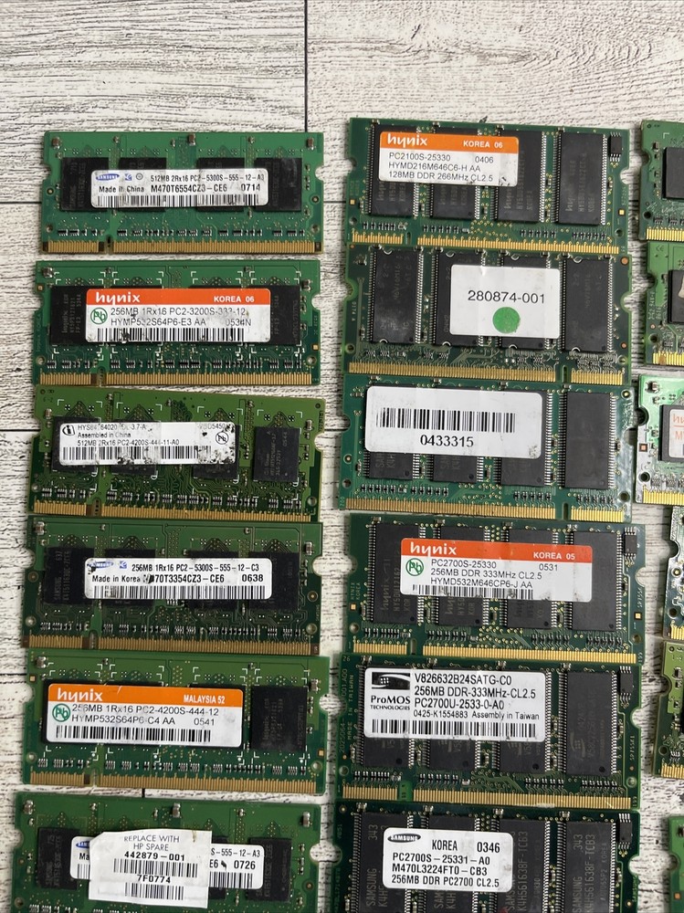 laptop computer memory