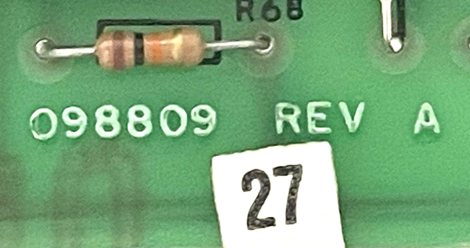 USED ACI 098809 REV. A Circuit Board